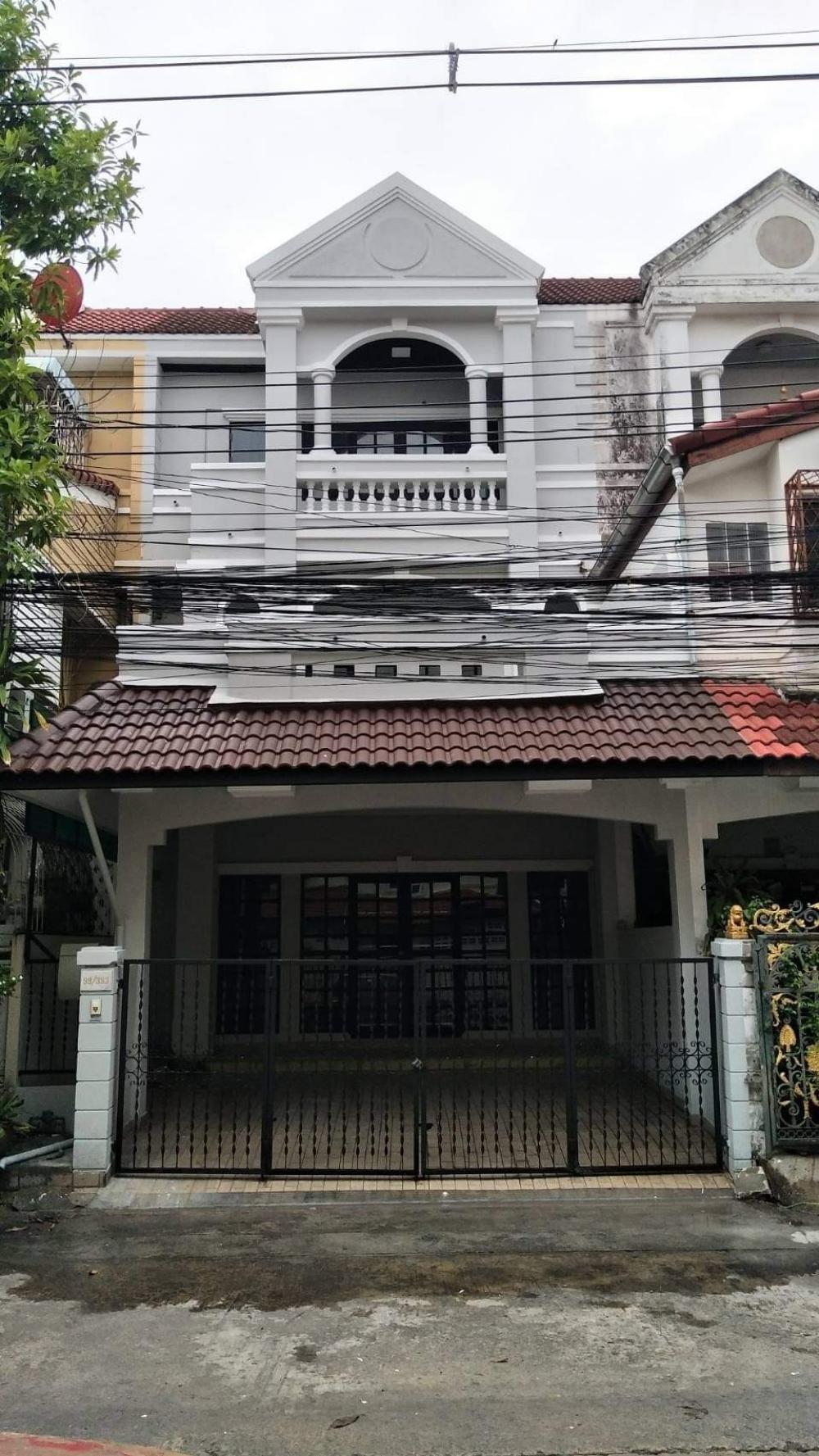 For SaleHouseRattanathibet, Sanambinna : (b1847) Boonto Park Ville village for sale House for sale in a golden location, convenient to travel, comfortable, 3 floors