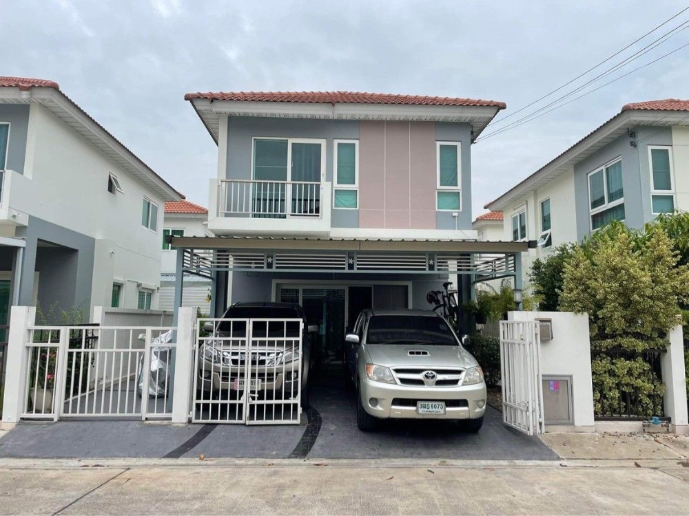 For SaleHouseRathburana, Suksawat : Single house Supalai Garden Ville Pracha Uthit - Suksawat 76 / 3 bedrooms (for sale), Supalai Garden View Prachauthid - Suksawat 76 / Detached House 3 Bedrooms (FOR SALE) PUP023.