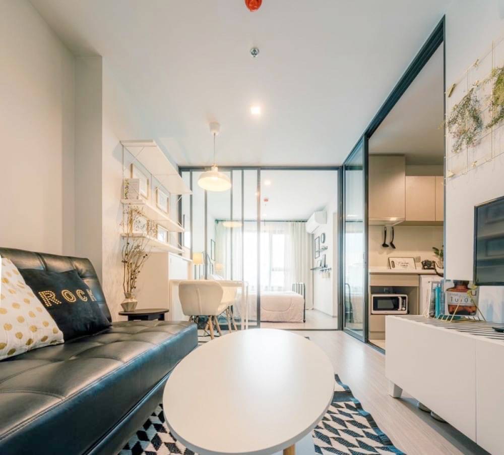 For RentCondoLadprao, Central Ladprao : 🔐#PN2302_168🔐 Available and ready to move in Feb. 2025 🗓️Floor Renovation (35.57 sq. m. 1 storey, 1 bathroom) 𝐋𝐢𝐟𝐞 𝐋𝐚𝐝𝐩𝐫𝐚𝐨