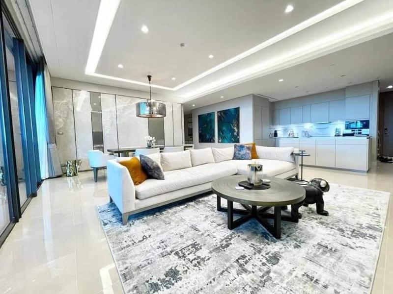 For SaleCondoWitthayu, Chidlom, Langsuan, Ploenchit : Condo For Sale The Residences at Sindhorn Kempinski Hotel Bangkok 3 Bedroom 3 Bathroom 216.13 sqm