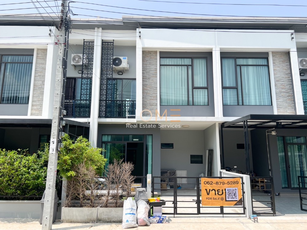 For SaleTownhouseRathburana, Suksawat : Townhome Pleno Thungkru - Pracha Uthit 60 / 3 bedrooms (for sale), Pleno Thungkru - Pracha Uthit 60 / Townhome 3 Bedrooms (FOR SALE) PUP009