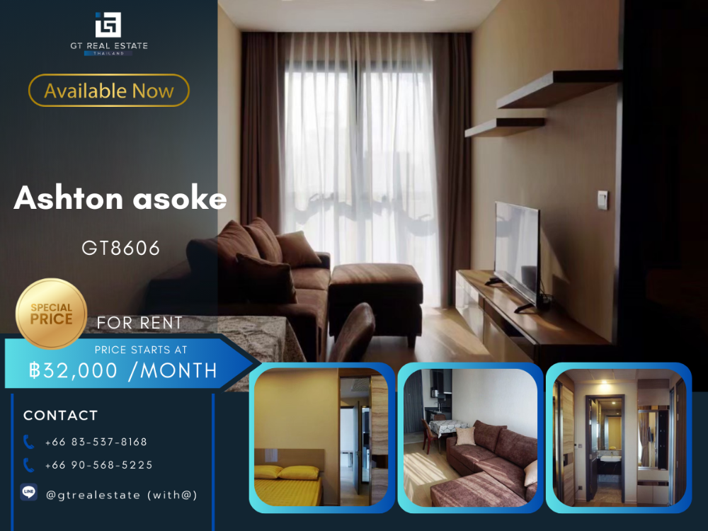 For RentCondoSukhumvit, Asoke, Thonglor : Condo for Rent Ashton Asoke