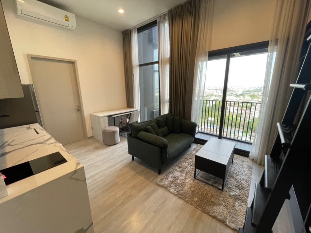 For RentCondoOnnut, Udomsuk : Condo for rent The Line Sukhumvit 101, 1 bedroom, 1 bathroom, size 33 sqm. Price 19,000 baht per month, next to Sukhumvit Road, near BTS PUNNAWITHI.