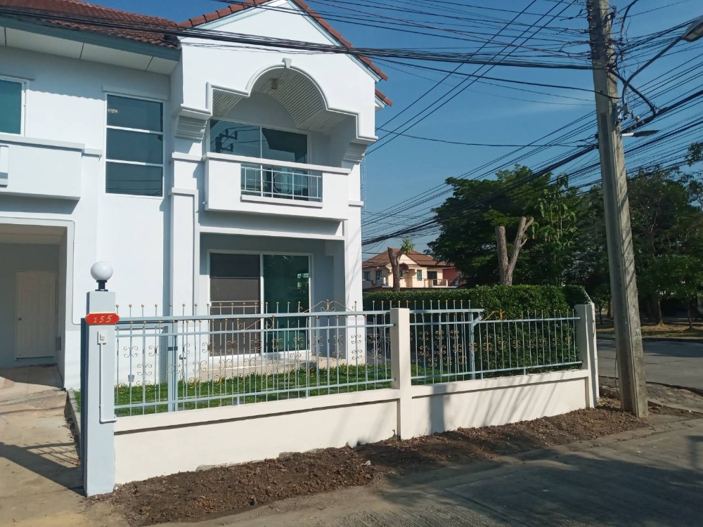 For RentHouseRama5, Ratchapruek, Bangkruai : T7170266 Condo for rent, 2-storey detached house, Baan Burirom, Ring Road - Pinklao, area size 64 sq.w., area 150 sq.m.