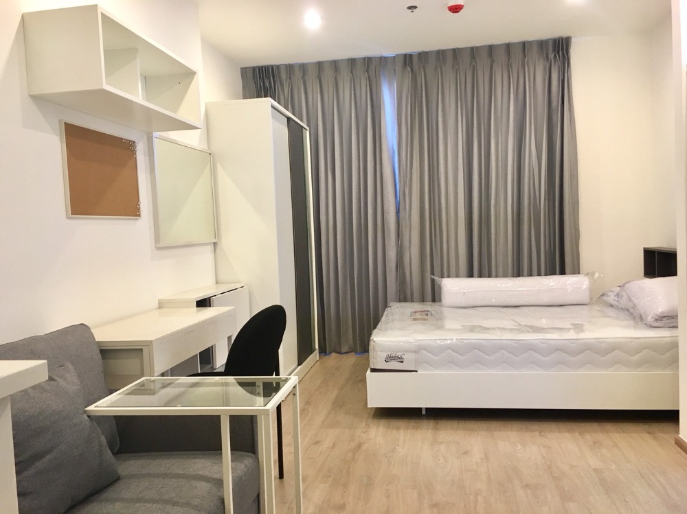 ให้เช่าคอนโดสยาม จุฬา สามย่าน : For Rent Ideo Q Chula studio 24.5 sqm Fullyfurnish 17,000 baht per month