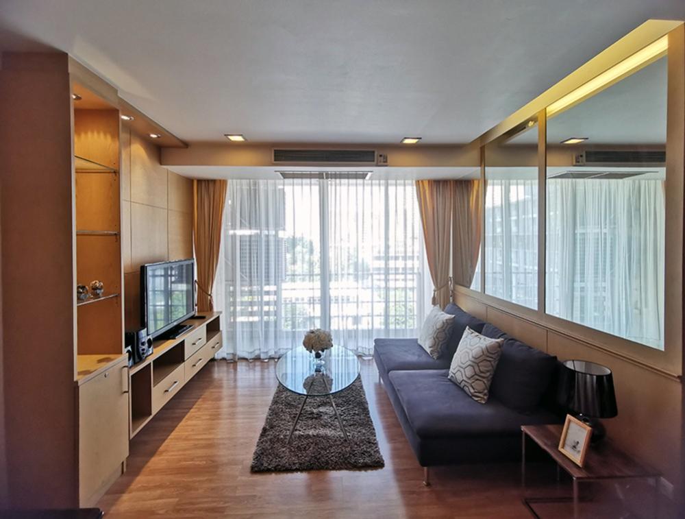 For RentCondoSukhumvit, Asoke, Thonglor : The Alcove 49 | 1 bedroom for rent, size 50 sq m., fully furnished, beautiful, near Samitivej Hospital and Villa Market