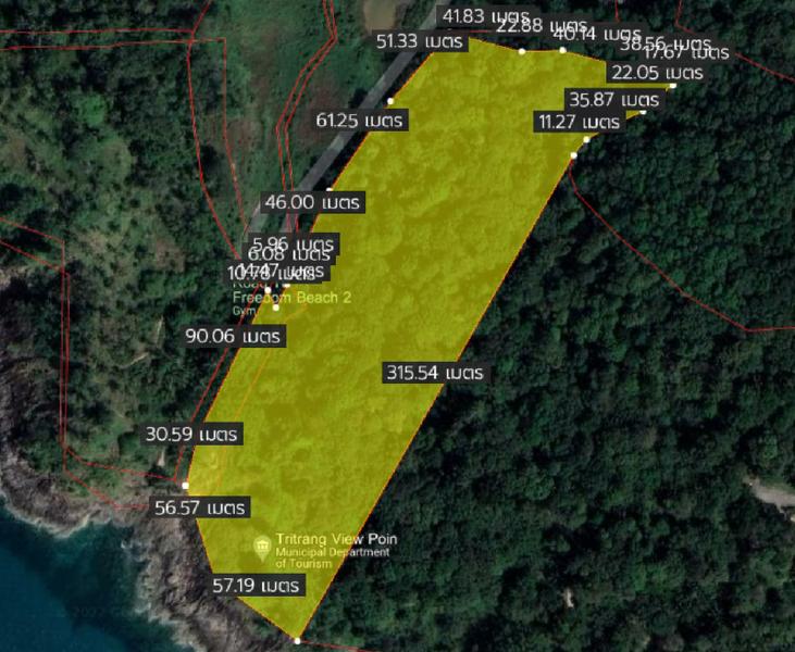 For SaleLandPhuket : ขายที่ดินตั้งอยู่บนหาดฟรีด้อม ภูเก็ต ขนาด 23-0-12 ไร่ ใกล้หาดป่าตอง