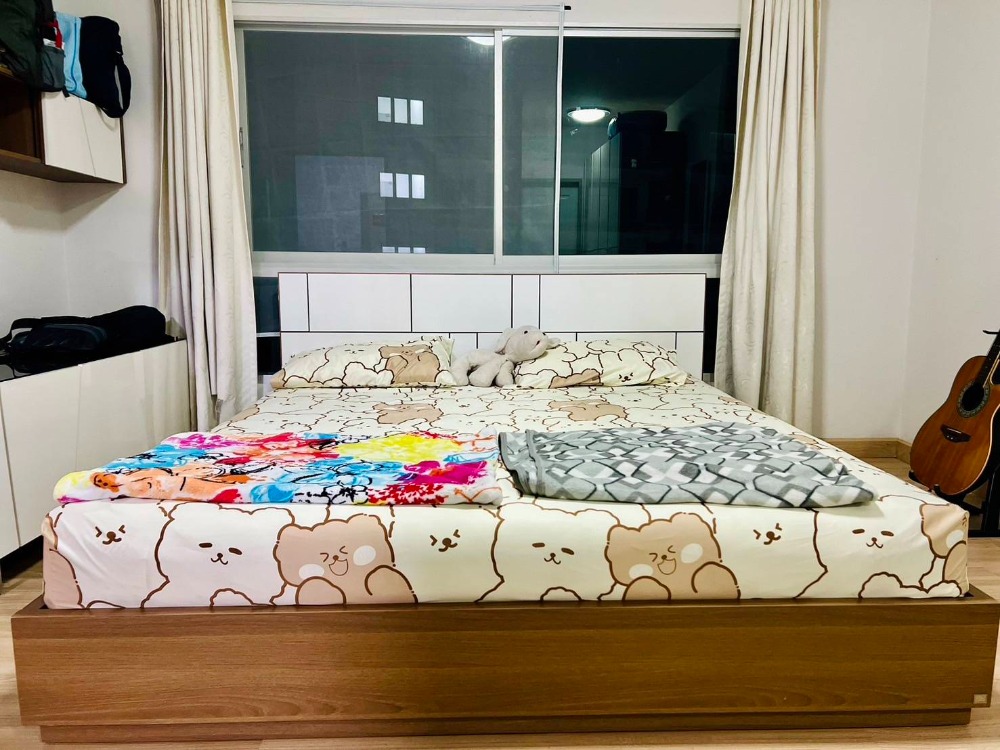 For SaleCondoChaengwatana, Muangthong : Big room for sale, The Kith condo, 46 sq m., Grade A free furniture, first-hand condition, near the government center Chaengwattana - Pak Kret, near the BTS, only 450 m. Nonthaburi