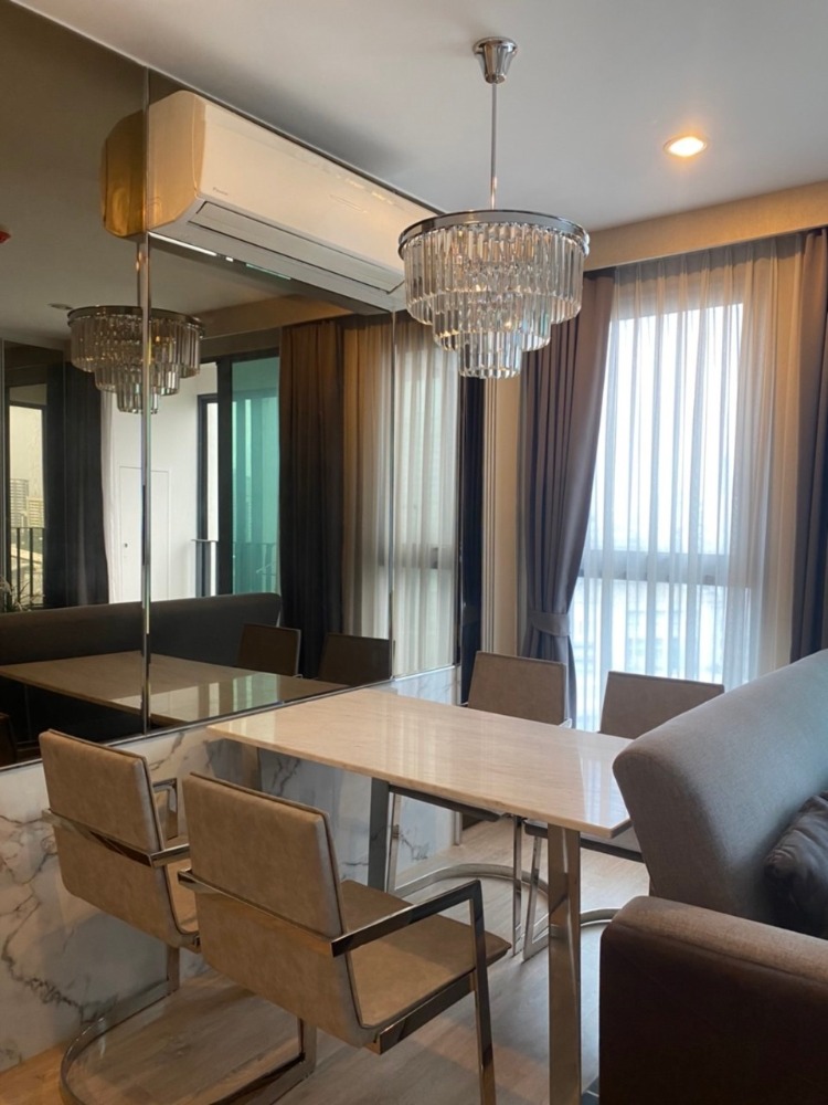 For RentCondoSiam Paragon ,Chulalongkorn,Samyan : Luxury Room / For Rent Ideo Q Chula 2bed1bath 50sqm fullyfurnish 35,000 baht per month