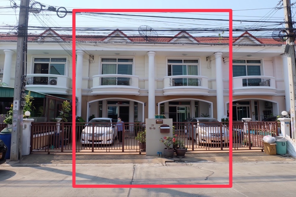 For SaleHouseMin Buri, Romklao : Beautiful house for sale, Nirun Siri Village Min Buri - Khlong Sam Wa, area 62 sq w.