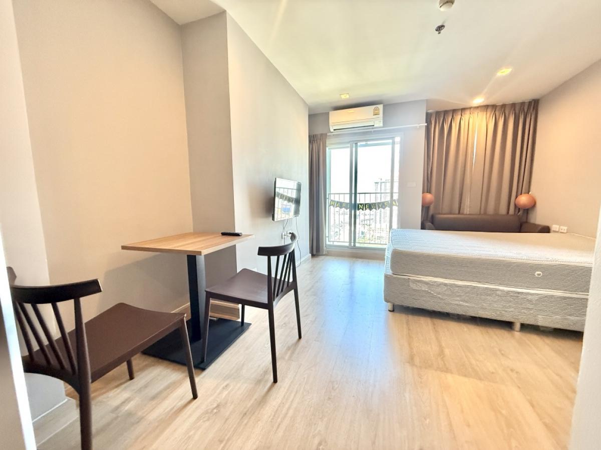 For RentCondoNonthaburi, Bang Yai, Bangbuathong : For rent!!️ Casa Condo @MRT Sam Yaek Bang Yai, 1 bed, 1 bath, size 26 sq m, 8th floor, new room, never been rented.