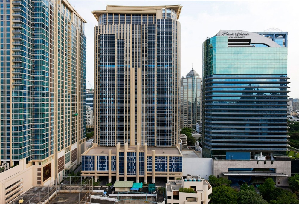 For RentOfficeWitthayu, Chidlom, Langsuan, Ploenchit : ATHENEE TOWER at Phloen Chit.Office space for rent whitthayu road only 350 meters away from Ploenchit BTS Skytrain.