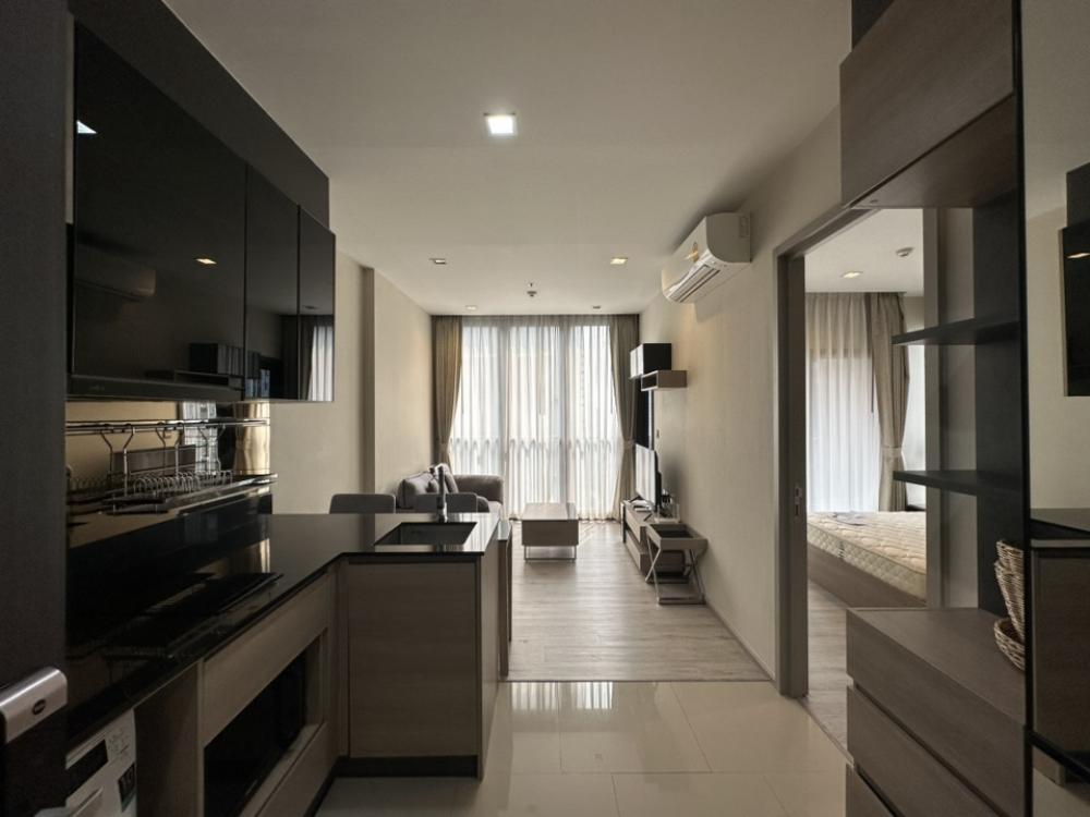 For RentCondoRama9, Petchburi, RCA : 🏢 The Line Asoke Ratchada 📍High floor 🌤️Unobstructed view 🛋️Furniture 📺Electrical appliances complete (special price)