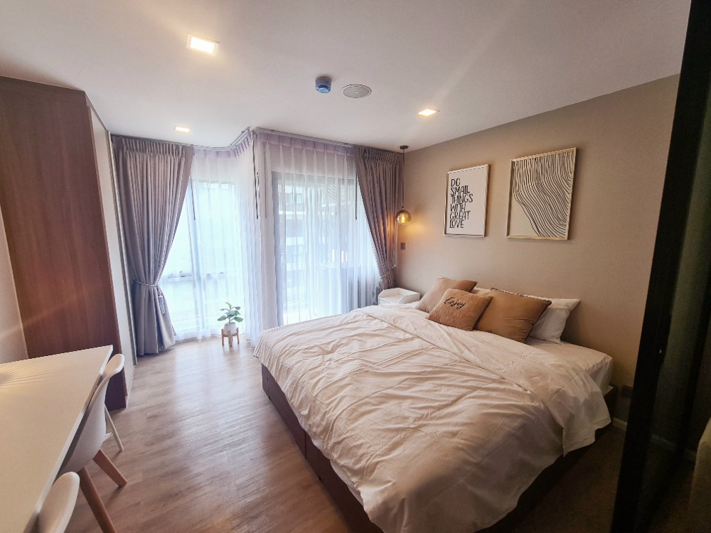 For SaleCondoPathum Thani,Rangsit, Thammasat : Condo for sale KAVE TOWN SHIFT, same side as Bangkok University, big room, high floor, beautiful view, only 2.85MB!!!