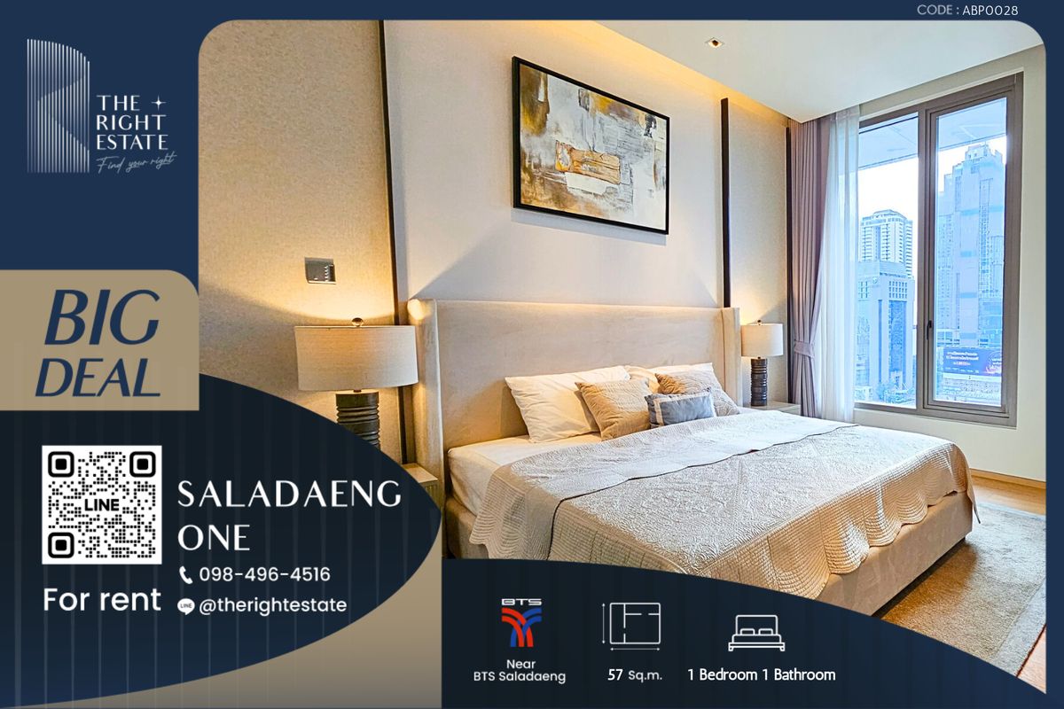 For RentCondoSilom, Saladaeng, Bangrak : 🌿Saladaeng One🌿 Nice room nice decoration 🛏 2 Bed 118 sq.m, price negotiable!!! - Next to BTS SalaDaeng