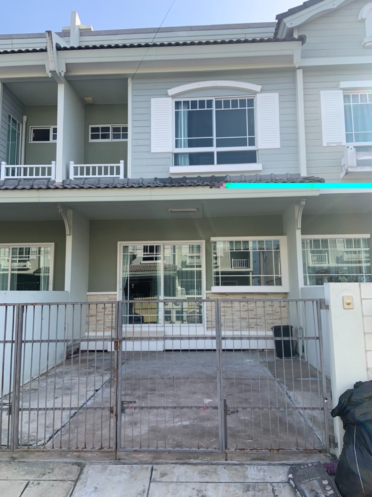 For RentHouseBangna, Bearing, Lasalle : 2-storey townhouse for rent, Villaggio Bangna, Km.26, Soi ABAC.