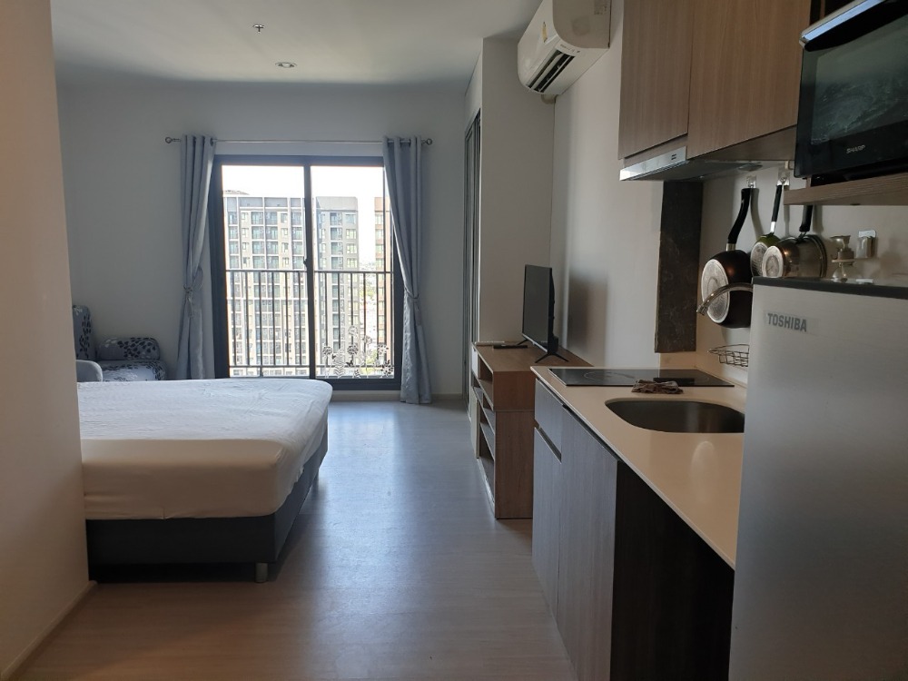 For RentCondoBang kae, Phetkasem : OMG2402  < Available 19-Jan-25 >  Bright Studio unit / Cheap RENT [ The Parkland Phetkasem 56 condo ] opposite Seacon Bangkae