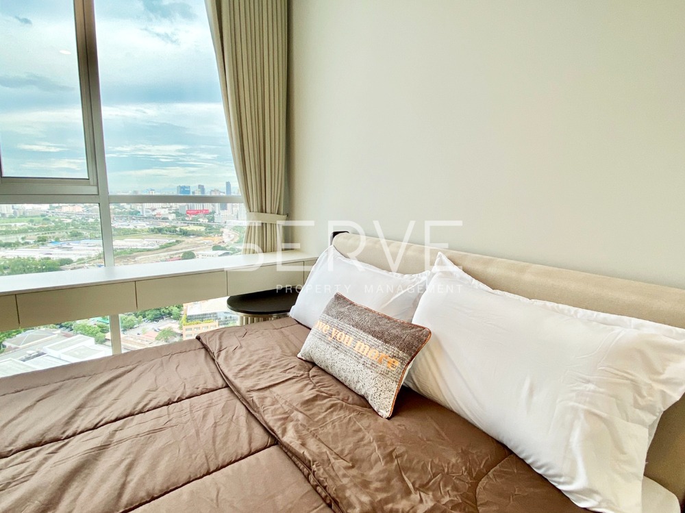 For SaleCondoRatchadapisek, Huaikwang, Suttisan : 🔥🔥Hot Price 3.8MB🔥 Studio 26 Sq.m. Super High Fl. 30+ Good View Good Location Next to MRT Thailand Cultural Centre 80 m. at Noble Revolve Ratchada 2 Condo / For Sale