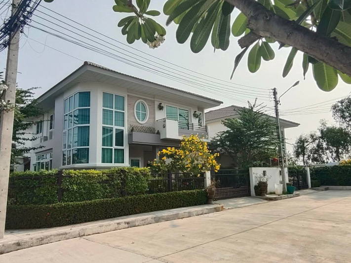 For SaleHouseRama 2, Bang Khun Thian : EL23S-037 House for Sale at Supalai Bella Wongwaen-Rama 2, Detached house (Corner Unit) 64 sqw 3 bedrooms