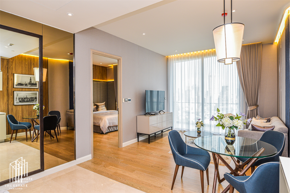 For RentCondoWongwianyai, Charoennakor : Condo for RENT *Magnolias Waterfront Residences ICONSIAM *High floor room 20+ city view, very beautifully decorated @65,000 Baht