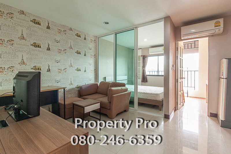 For SaleCondoRattanathibet, Sanambinna : Condo for Sale Country Ville Resort 1 bedroom 31 sqm Near MRT Nonthaburi Civic Centre Station, Rattanathibet, Ngamwongwan, Khae Rai : MF23S-014