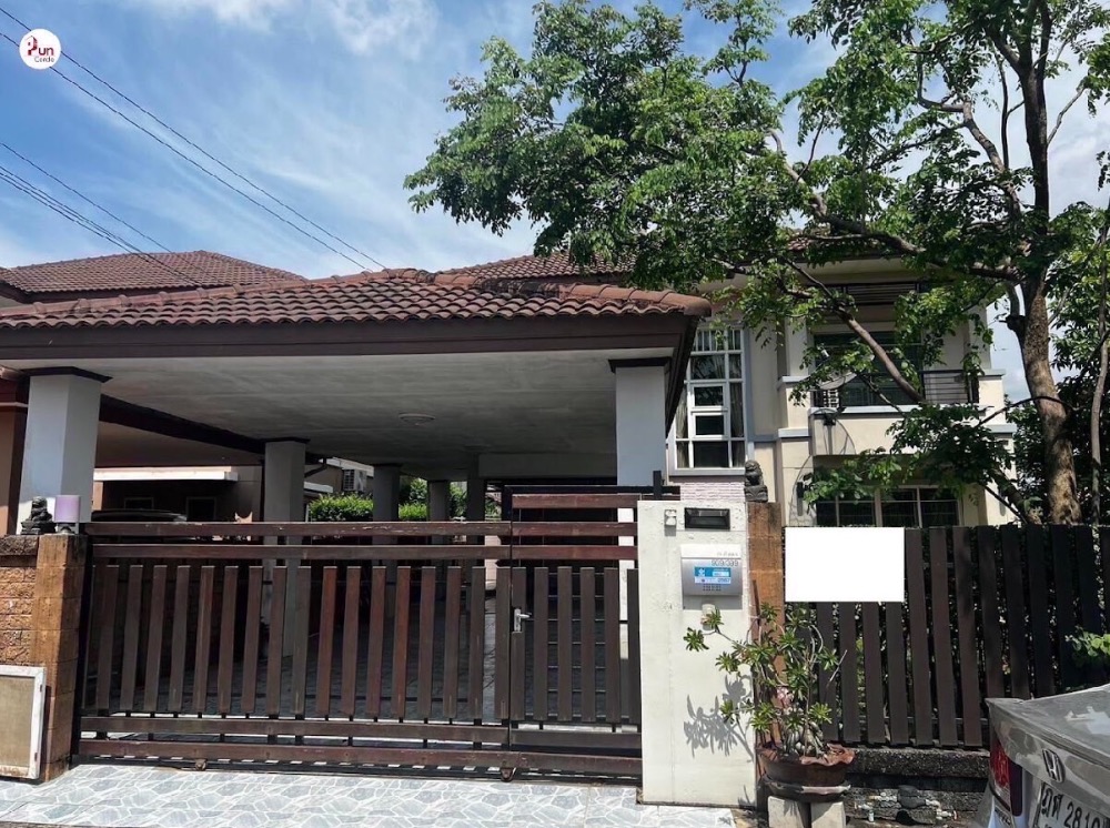 For SaleTownhousePathum Thani,Rangsit, Thammasat : 🏡P. House for sale 2 storey #Passorn Village 4 Soi 58 Khlong 3