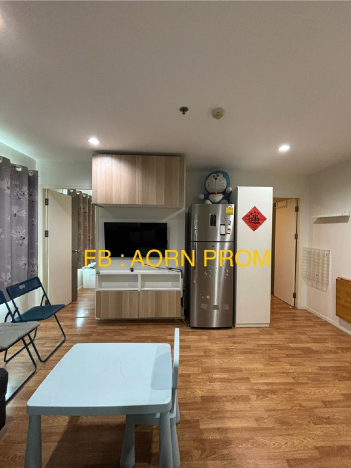 For RentCondoBang kae, Phetkasem : Lumpini Park Phetkasem 98 ... 2 bedrooms, 2 bathrooms, 3 air conditioners, 2 water heaters, electric stove, hood, washing machine, TV, refrigerator, microwave, window grills, mosquito screens