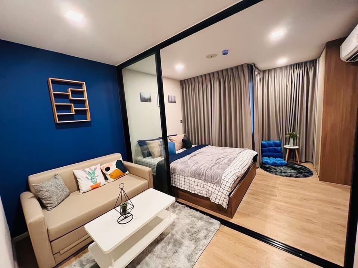 For SaleCondoPathum Thani,Rangsit, Thammasat : 📢P. #Sell kavetownshif, beautiful decoration, the room is north, garden view (not attached to the tenant)