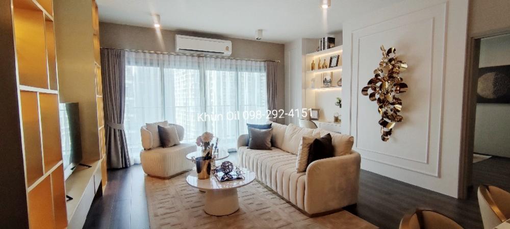 For SaleCondoRama9, Petchburi, RCA : ✨Hot Price ✨ Mock up room, sample room, fully decorated. Ready to move in 90sqm 17.79 mb @Ideo Rama9-Asoke