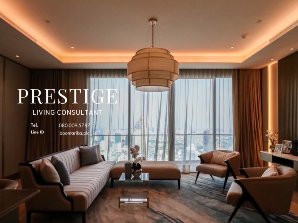 For SaleCondoWongwianyai, Charoennakor : Luxury condo for sale, The Residences At Mandarin Oriental, Bangkok, Penthouse style