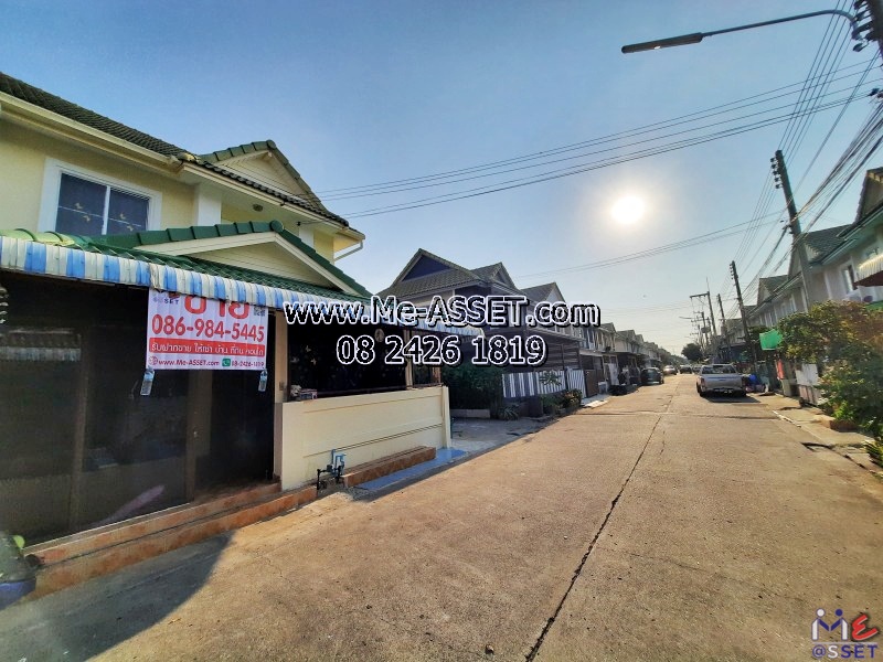 For SaleTownhousePathum Thani,Rangsit, Thammasat : Townhouse for sale behind the corner, newly renovated, Lam Luk Ka area, Khlong 2, Sema Fa Khram: Baan Pruksa Village 20 / Baan Pruksa 20: 2 floors, 23.9 square meters: CODE NN-91244