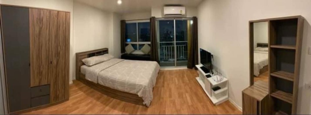 For RentCondoPattanakan, Srinakarin : 🛟Condo for rent Lumpini Ville Phatthanakan-Srinakarin, high floor, beautiful view, size 26.62 sq m., beautiful built-in room, near Kasem Bundit University, near True Building, only 8000-