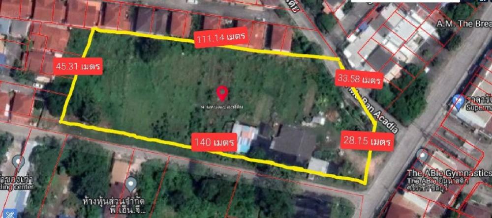 For RentLandSriracha Laem Chabang Ban Bueng : Long-term land rental 4-1-31 rai (1731 sq m.) Chonburi, Soi Sriracha-Nong Kho 10/6