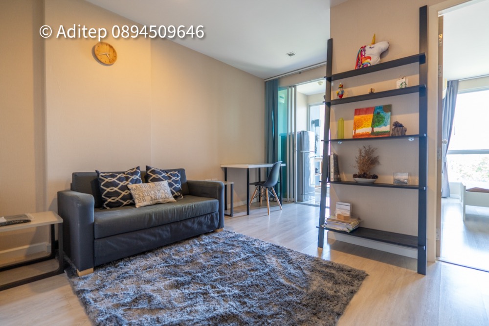 For SaleCondoKhlongtoei, Kluaynamthai : Condo for sale, Metro Luxe Rama 4, size 1 bedroom, 33 sq m., fully furnished, next to Bangkok University, suitable for investment, renting out to students or buy by yourself