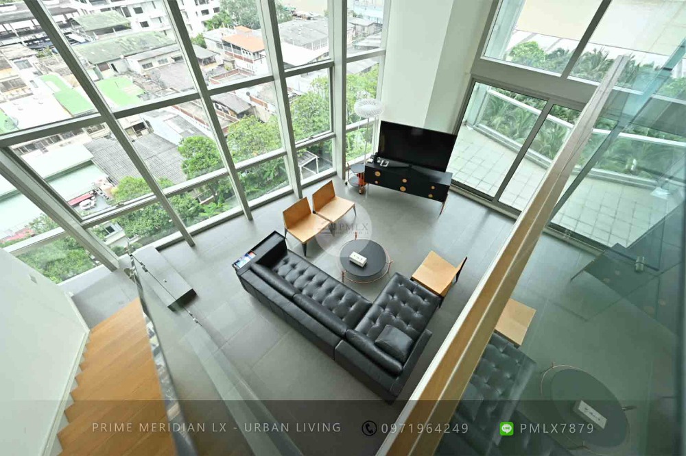 For SaleCondoWongwianyai, Charoennakor : The River Condo - Beautifully Furnished 4 Bedroom Duplex / Unblocked Views