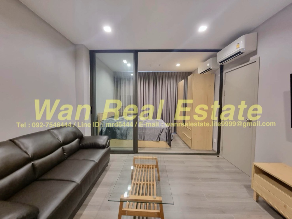 For RentCondoRattanathibet, Sanambinna : Condo for rent, The politan Aqua, 21st floor, size 31 sq m, zone near the river, complete, ready to move in. The room has never been rented out.