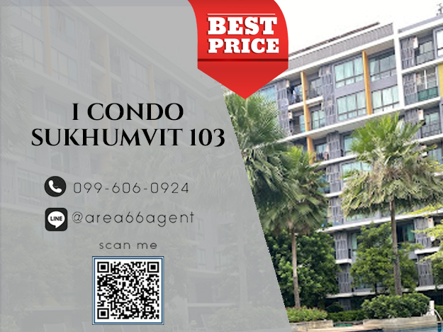 For SaleCondoOnnut, Udomsuk : 🔥 For sale!! Condo I Condo Sukhumvit 103