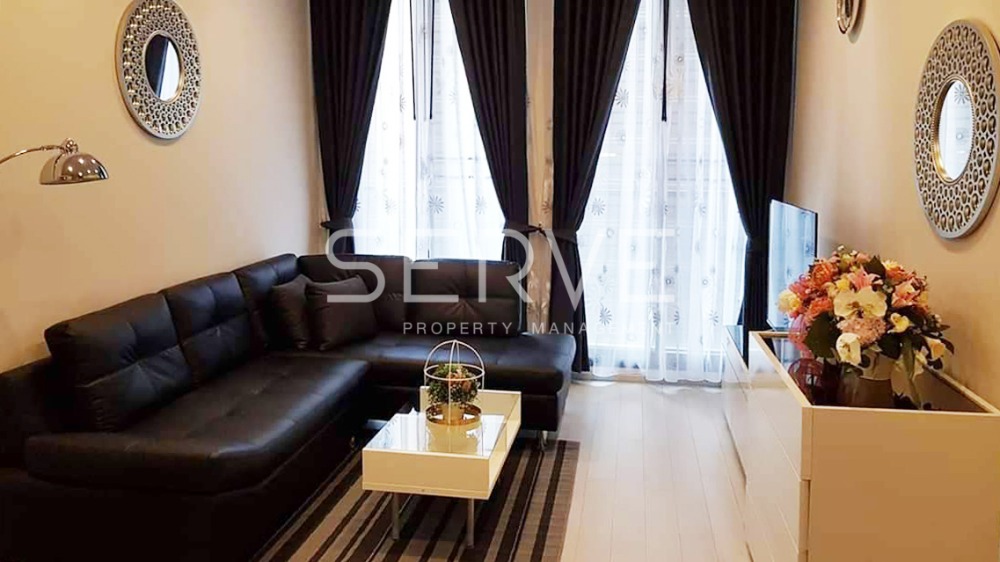 For RentCondoWitthayu, Chidlom, Langsuan, Ploenchit : 🔥Hot Deal 35K🔥 -1 Bed 55.53 sq.m. Perfect Location Connecting to BTS Phloen Chit at Noble Ploenchit Condo / Condo For Rent