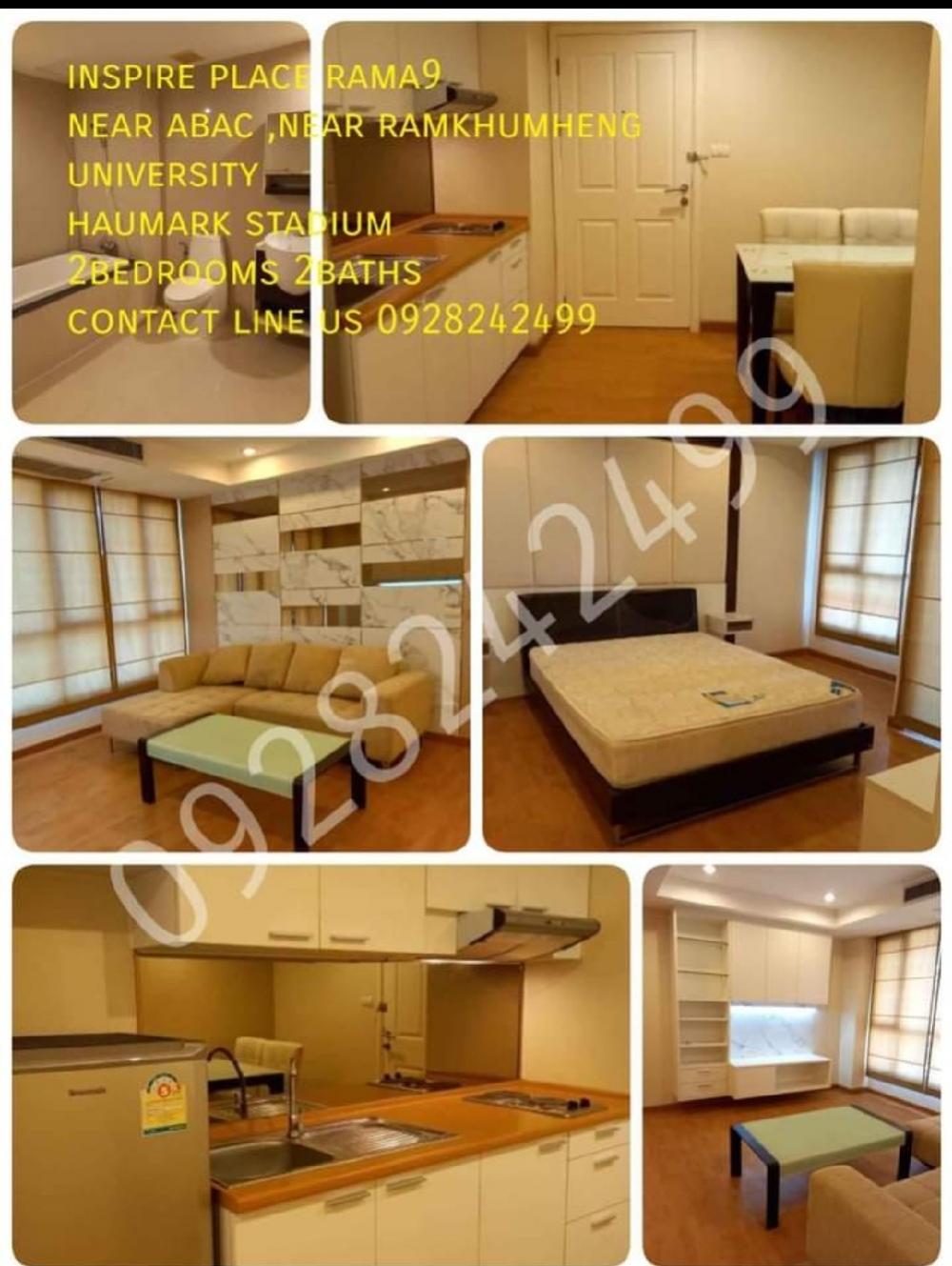 For RentCondoRamkhamhaeng, Hua Mak : #Condo 2 bedrooms for urgent rent #inspireplace #2 bedrooms 90 sq m. only 16000- urgent 👆