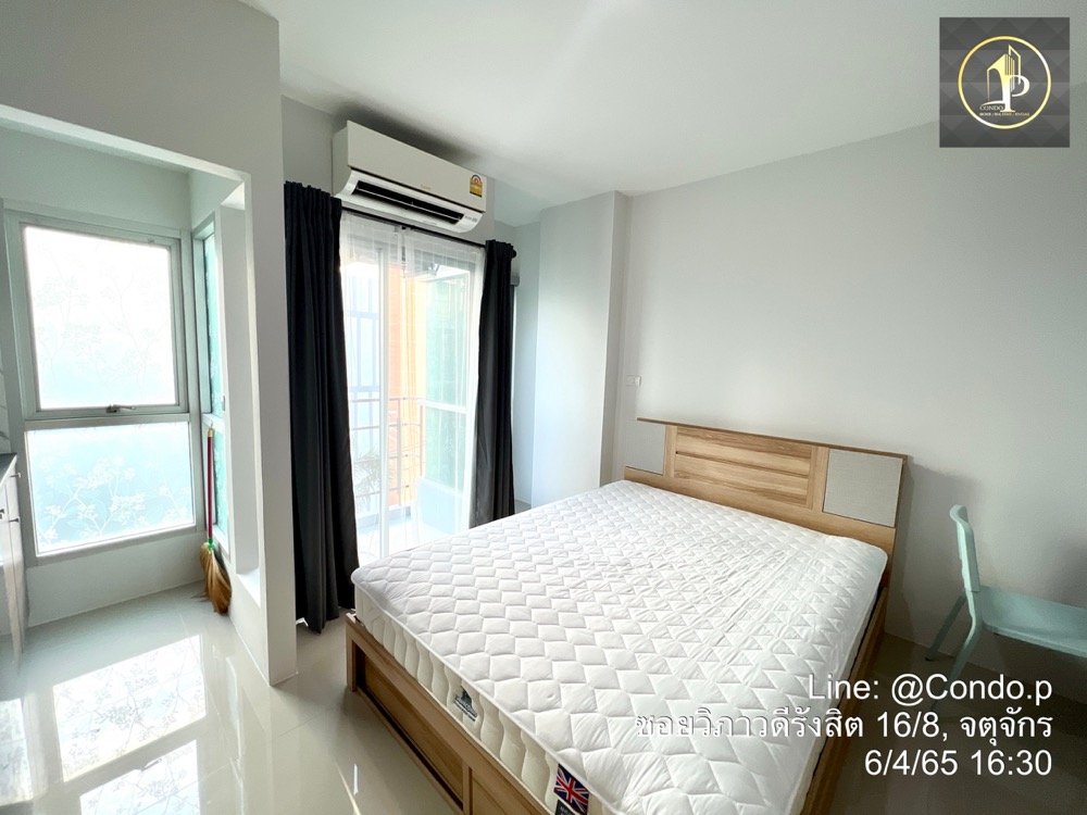 For RentCondoRatchadapisek, Huaikwang, Suttisan : 🔥 #PC2304_321🔥Available for rent 29/04/25 Accepting reservations for rent Dibano Ratchadaphisek 19 near #MRT Ratchadaphisek