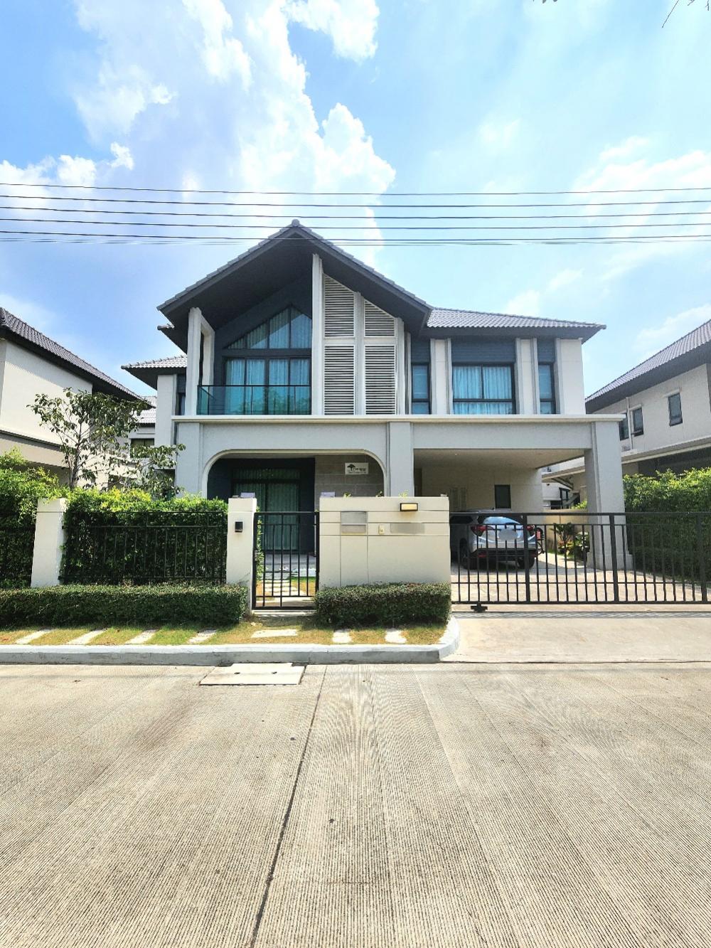 For SaleHouseNonthaburi, Bang Yai, Bangbuathong : 🌟Selling a 5-bedroom detached house, fully furnished, luxury, garden plot, Bangkok Boulevard Westgate project, Bangkok Boulevard Westgate, more luxurious than anyone, European style🌟