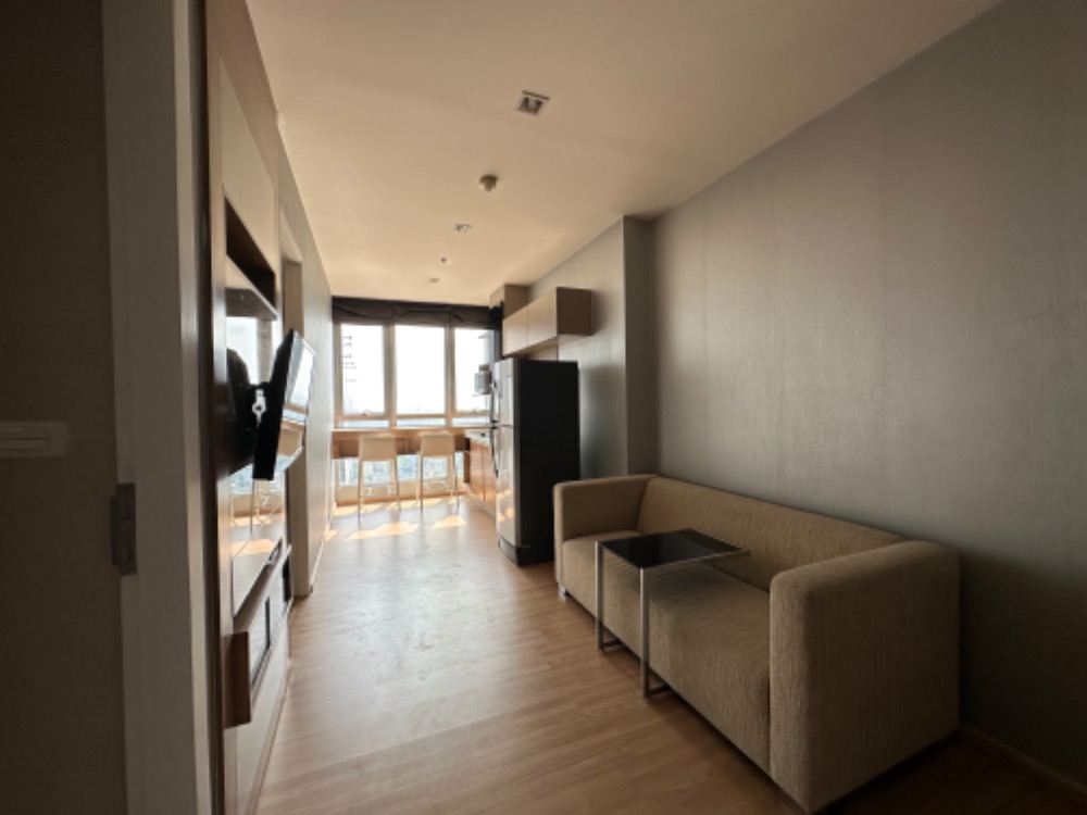 For SaleCondoOnnut, Udomsuk : Rhythm Sukhumvit 50 Condo for sale with an existing tenant renting until Feb 2026, 1 bedroom, 35 sq m, 36th floor, east side with sky kitchen.