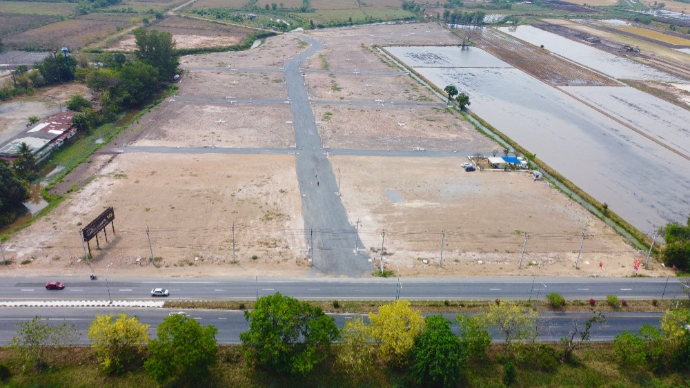 For SaleLandNakhon Nayok : Land for sale, starting at 3 jobs, Bang Aor Golden Land Project