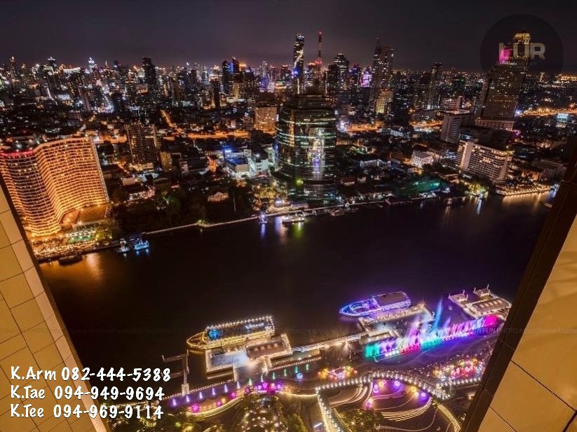 For RentCondoWongwianyai, Charoennakor : #rent a luxury condo #luxury condo for rent #Magnolias Waterfront Residences #Icon Siam #BTS Saphan Taksin