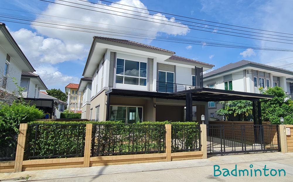 For RentHouseRama5, Ratchapruek, Bangkruai : House for rent “Passorn Village 26“ next to Road 345, convenient to travel.