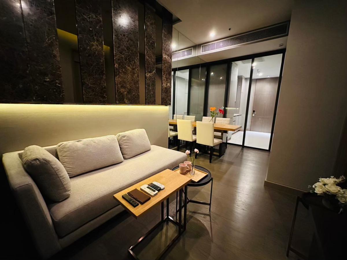 For RentCondoRama9, Petchburi, RCA : The ESSE at Singha Complex [for RENT] 🔥38,000baht🔥 Luxury Condo, new room, big size 49 sq.w. MRT Phetchaburi and Airport Link Experience the Luxury by yourself. Call 📱065-5193596, Line: 065-5193596 (Khun Pan)