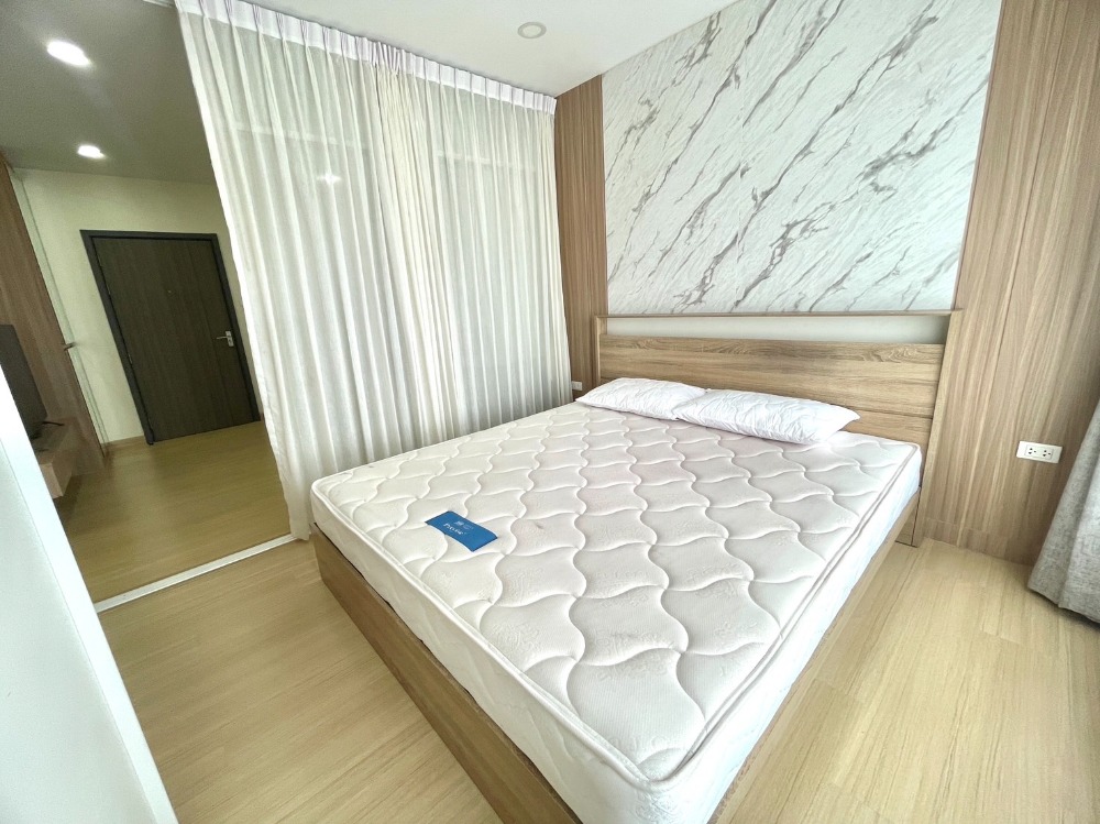 For RentCondoRamkhamhaeng, Hua Mak : For rent Supalai Veranda Ramkhamhaeng 1 bedroom, 1 bathroom, 35 sq m, Building B, 8th floor, east side, fully furnished and electrical appliances, ready to move in