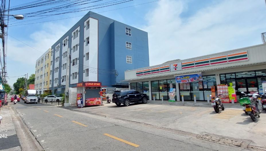 For SaleHotel&Apartment BusinessPinklao, Charansanitwong : 5-storey apartment for sale, 2 new buildings, 138 full rooms, Sirindhorn Road, behind Tang Hua Seng Department Store, Bangplad, Bangkok.