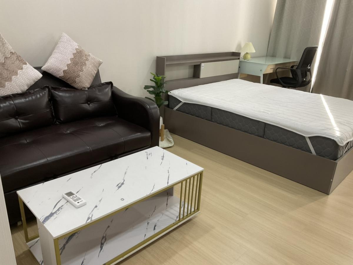 For RentCondoRamkhamhaeng, Hua Mak : For rent Supalai Veranda Ramkhamhaeng size 30 sq m, Building a, 10th floor, stadium view,fully furnished and electrical appliances, ready to move in