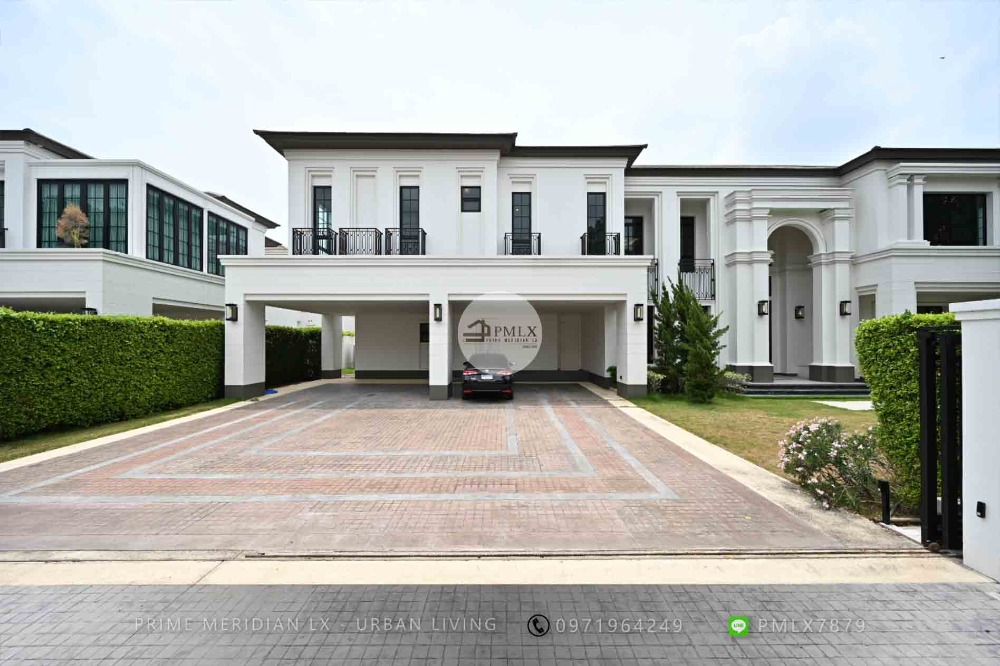 ขายบ้านพัฒนาการ ศรีนครินทร์ : Baan Sansiri Pattanakarn - Super Luxury Single House / 232.1 Sqwah / Large Corner Plot /